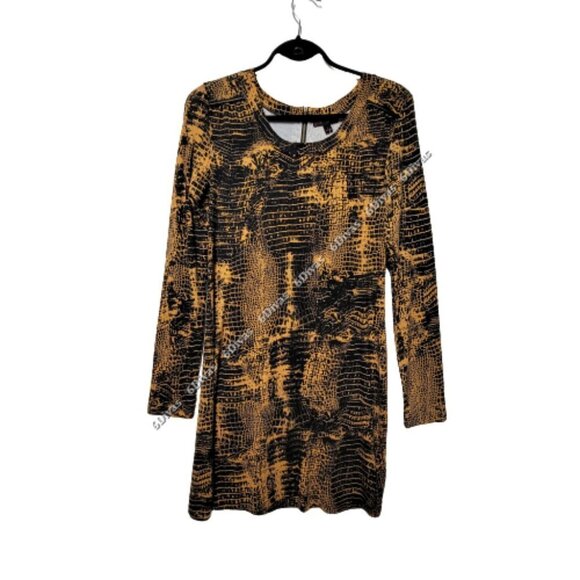 SEXY Cotton Animal Print Long Sleeve Dress Sizes S   M   L   XL - Picture 15 of 15
